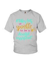 Dental Assistant sparkle Youth T-Shirt tile