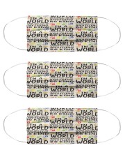 counselor be kind mas Cloth Face Mask - 3 Pack front