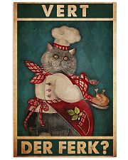 Chef vert der 24x36 Poster front