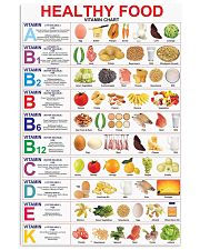 healthy food 11x17 Poster front