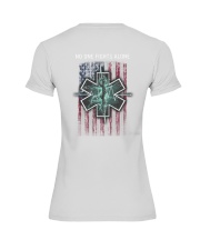 paramedic no one Premium Fit Ladies Tee tile