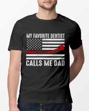 call dad dentist Classic T-Shirt lifestyle-mens-crewneck-front-13