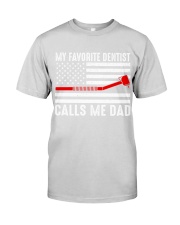 call dad dentist Premium Fit Mens Tee tile