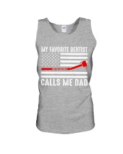 call dad dentist Unisex Tank tile
