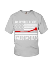 call dad dentist Youth T-Shirt tile