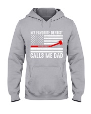 call dad dentist Hooded Sweatshirt tile