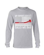 call dad dentist Long Sleeve Tee tile