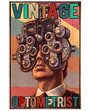 Vintage optometrist poster 24x36 Poster front