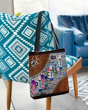 leather tote plate optometrist dvhd ntv All-over Tote aos-all-over-tote-lifestyle-front-01
