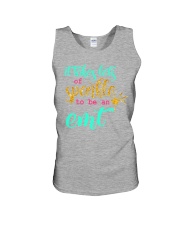 emt sparkle Unisex Tank tile