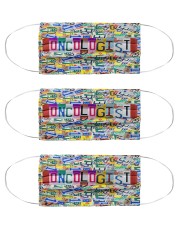 plate mask oncologist Cloth Face Mask - 3 Pack front