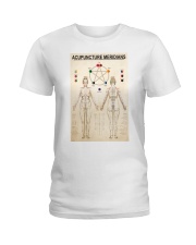 Acupuncture meridian dvhd-pml Ladies T-Shirt tile