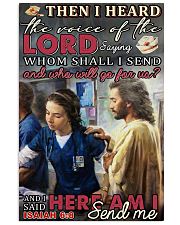 nurse christ oilpt isaiah 11x17 Poster front