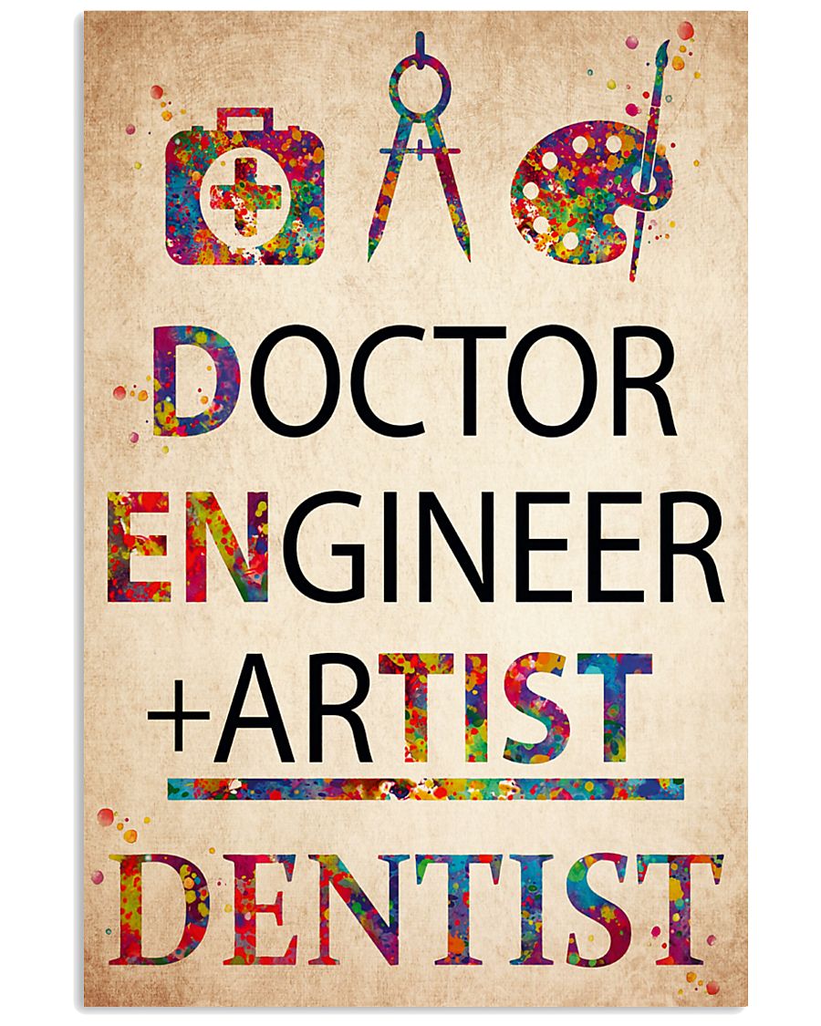 dentist-math 11x17 Poster