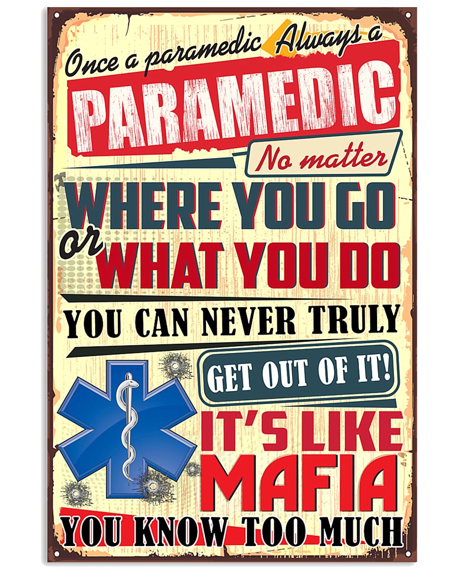 Paramedic-mafia 11x17 Poster