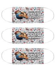 nurse dedicated mas Cloth Face Mask - 3 Pack front