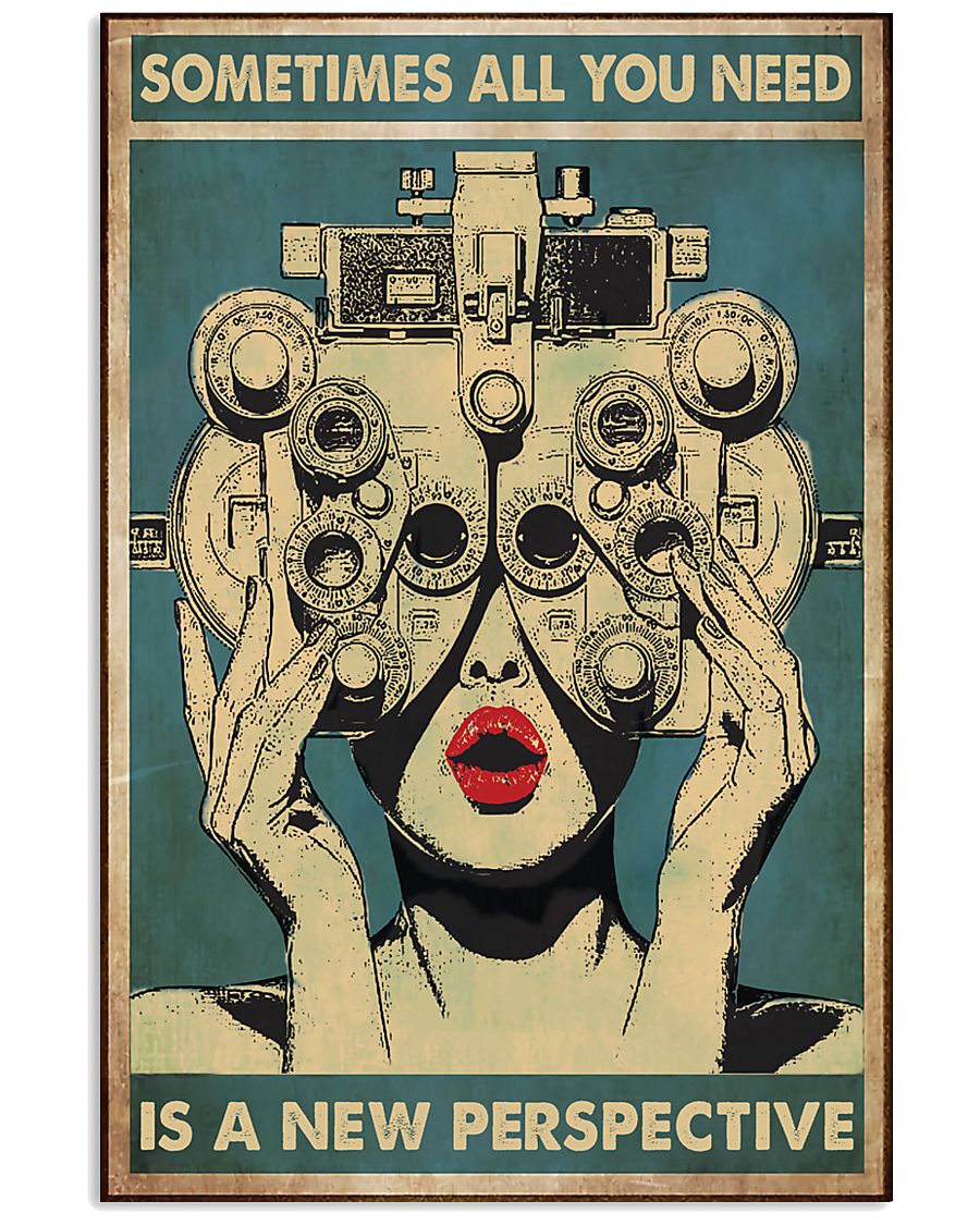 perspective optometrist 24x36 Poster