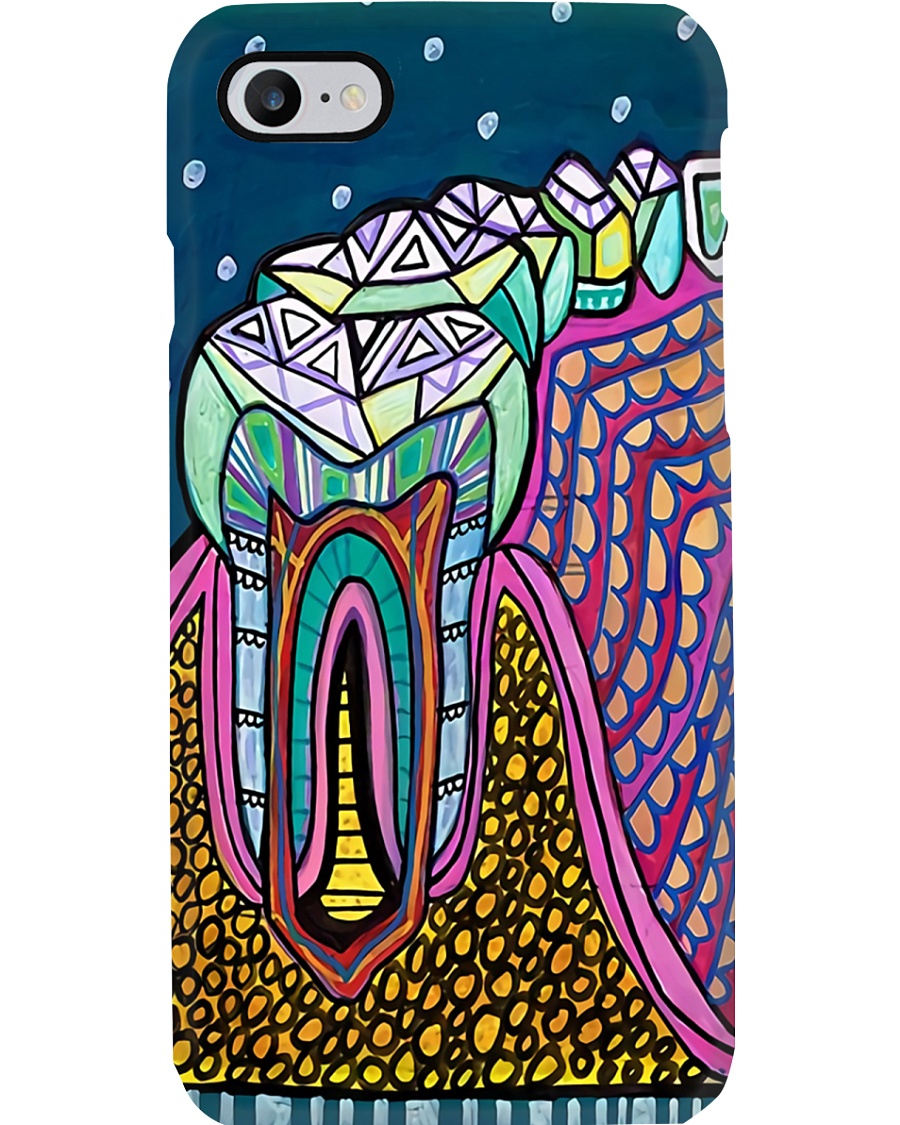dental-abstract-case3 Phone Case
