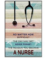 difficulty nurse 11x17 Poster front