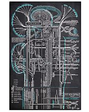 cranial nerve transit map 11x17 Poster front