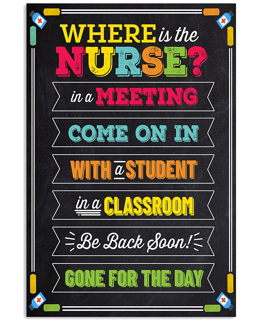 school-nurse-where2 11x17 Poster