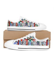 shoe plate Nurse anaesthetist left Women's Low Top White Shoes thumbnail