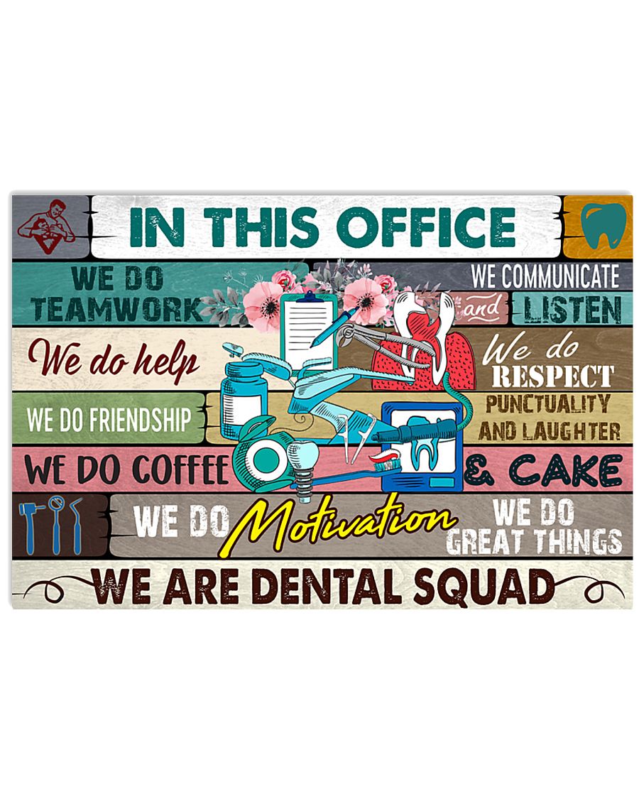 this-office-dental squad 17x11 Poster