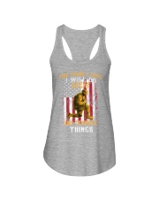 veteran for those I love Ladies Flowy Tank tile