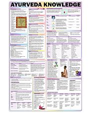 ayurveda knowledge 24x36 Poster front
