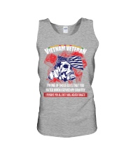 vietnam veteran forgive but never forget Unisex Tank tile