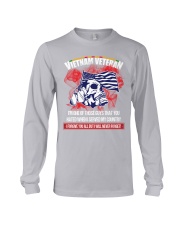 vietnam veteran forgive but never forget Long Sleeve Tee tile