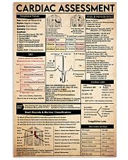 cardiac assessment 24x36 Poster front