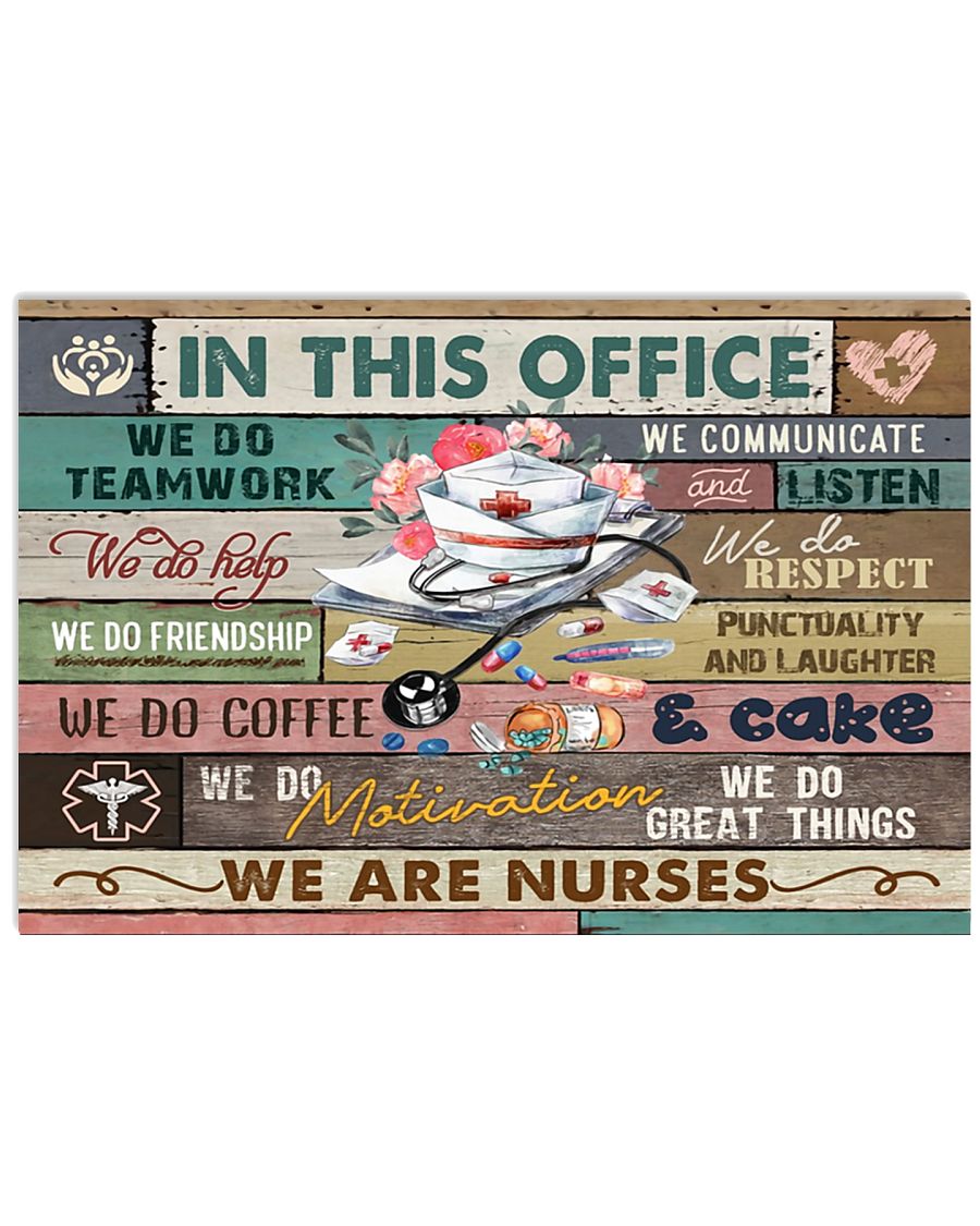 nurse-poster-office 17x11 Poster