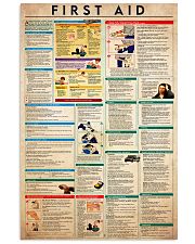 first aid 24x36 Poster front