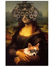 Mona phoropter dog 24x36 Poster front
