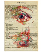 Eye-text-watercolor 11x17 Poster front