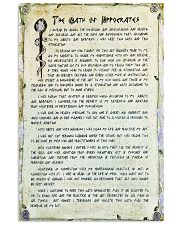 doctor oath 11x17 Poster front