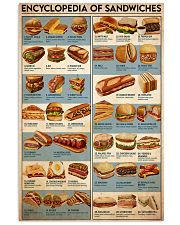 sandwich encyclopedia 24x36 Poster front