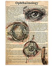 ophthalmology-text 11x17 Poster front