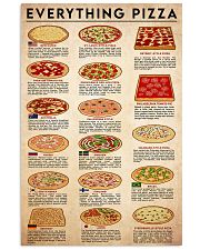 everything pizza 24x36 Poster front