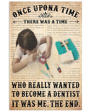 once upon dentist 11x17 Poster front
