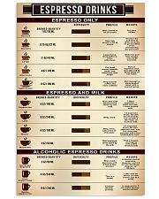 esspresso drink 24x36 Poster front
