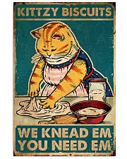 cat kittzy biscuits 24x36 Poster front