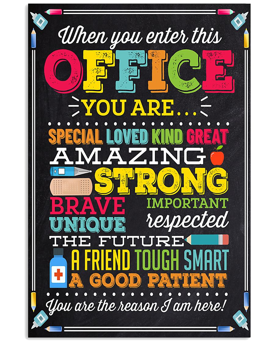 school-nurse-office-2 11x17 Poster
