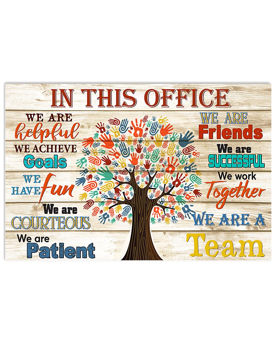 Physical Therapist this office tree 17x11 Poster