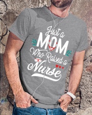 mom of nurse shirts just a mom Classic T-Shirt lifestyle-mens-crewneck-front-4