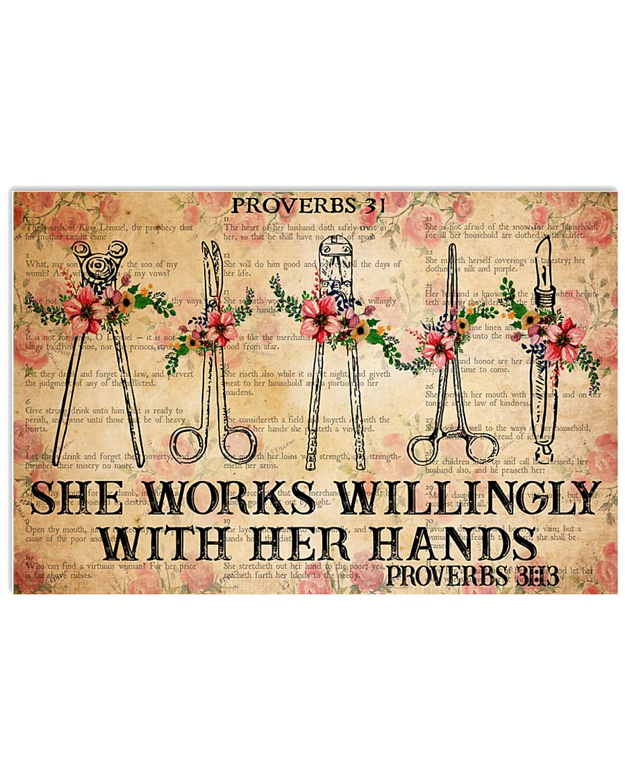 proverb surgical 17x11 Poster