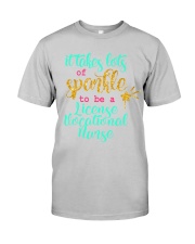 License Vocational Nurse sparkle Classic T-Shirt tile