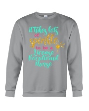 License Vocational Nurse sparkle Crewneck Sweatshirt tile