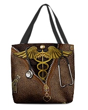 Nurse tote lthr dvhd-cva All-over Tote back